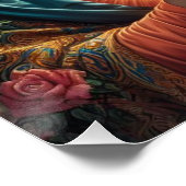 Poster Vierge Marie Jésus (Coin)