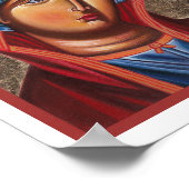 Poster Vierge Marie Mère de Dieu (Coin)