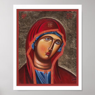 Poster Vierge Marie Mère de Dieu