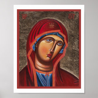 Poster Vierge Marie Mère de Dieu