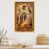 Poster Vierge Marie Notre-Dame-Jose Guadalupe Posada Post (Cuisine)