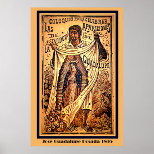 Poster Vierge Marie Notre-Dame-Jose Guadalupe Posada Post