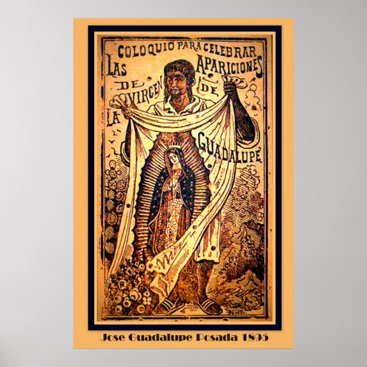Poster Vierge Marie Notre-Dame-Jose Guadalupe Posada Post (Devant)