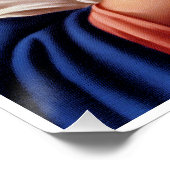 Poster Vierge Marie Sacred Heart (Coin)