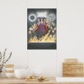 Poster Vierge, Mère, Vieille Femme (Cuisine)