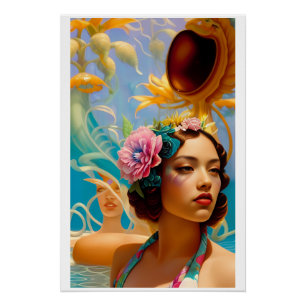 Poster Vies et amoureux aquatiques