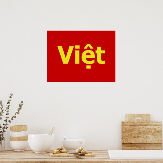Poster Viêt (Cuisine)