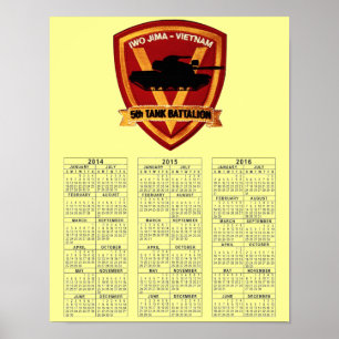 Poster VIETNAM DE LA 5e BATAILLE DE TANK