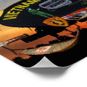 Poster Vietnam Guerre Vets Veterans Patch (Coin)