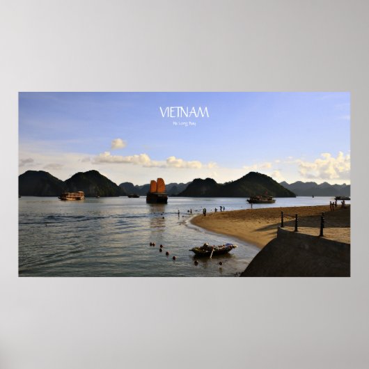 Poster - VIETNAM, Ha Long Bay (Voorkant)