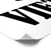 Poster Vietnam Vet - 1ère AVN BDE UH-1 (Coin)