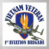 Poster Vietnam Veteran Mohawk (Devant)