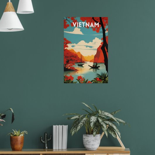 Poster Vietnam Vintage (Salon 1)