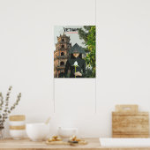 Poster Vietnam Voyage vacances (Cuisine)