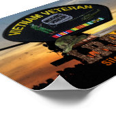 Poster Vietnam War LRRPS Vets Vets Patch (Coin)