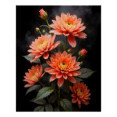 Poster Vietnamese Chrysanthemum on the Moon (Devant)