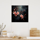 Poster Vietnamese Peach Blossom Art (Cuisine)