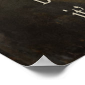 Poster Vieux Accordéon (Coin)