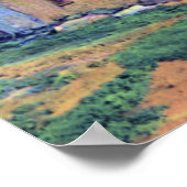 Poster Vieux Adobe House Nouveau Mexique (Coin)