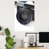 Poster Vieux appareil (Bureau à domicile)