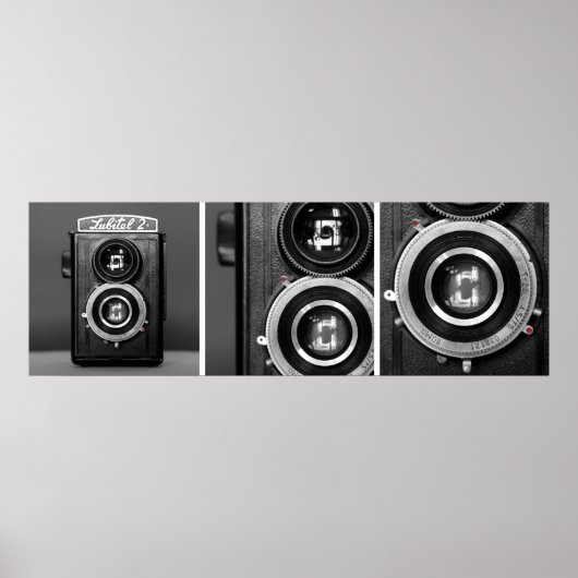 Poster Vieux appareil photo 1 (Devant)