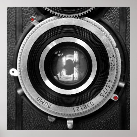 Poster Vieux appareil photo 2 (Devant)