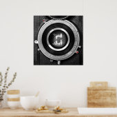 Poster Vieux appareil photo 2 (Cuisine)