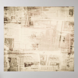 Poster Vieux arrière - plan de texture de papier grungy.