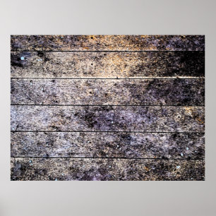 Poster Vieux arrière - plan en bois blanc. Coloration d