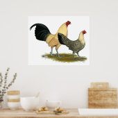 Poster Vieux Boutons à la crème anglaise (Cuisine)