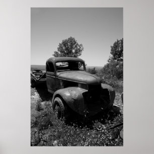 Poster Vieux camion