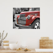 Poster Vieux camion (Cuisine)