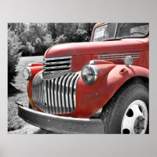 Poster Vieux camion