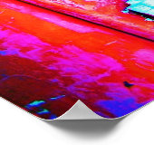 Poster Vieux Camion agricole GMC (Coin)