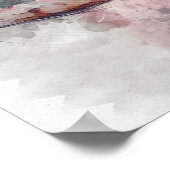 Poster Vieux camion rouillé Vintage (Coin)