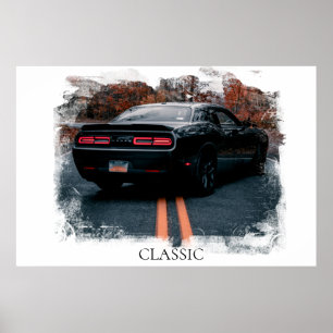 Poster *~* Vieux Car Antique Classic Muscle