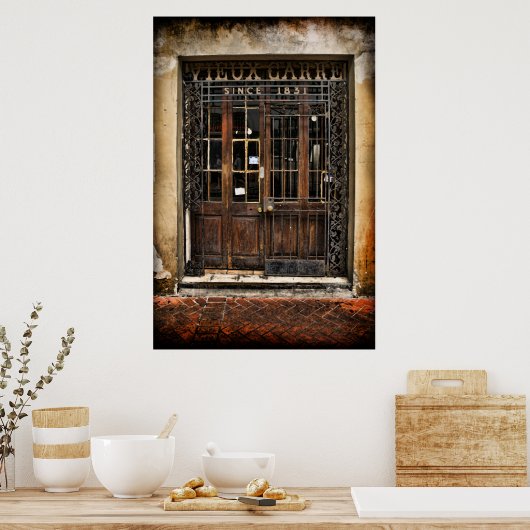 Poster Vieux Carre (Cuisine)