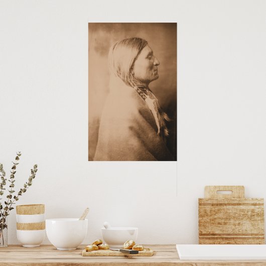 Poster Vieux catcher Geronimo (Cuisine)