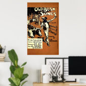 Poster Vieux chants Bush (Bureau à domicile)