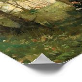 Poster Vieux Chemin À Auvers | Berthe Morisot (Coin)