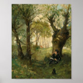 Poster Vieux Chemin À Auvers | Berthe Morisot (Devant)