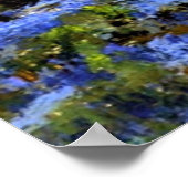 Poster Vieux chêne et bleuets - Art Onderdonk (Coin)