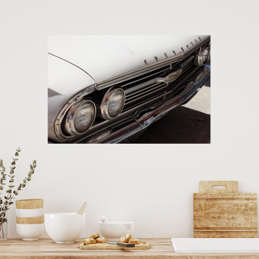 Poster Vieux Chevy (Cuisine)