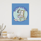 Poster Vieux chien salé (Cuisine)