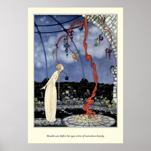 Poster Vieux contes de fées françaises : Un arbre de beau (Devant)