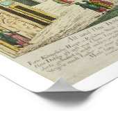 Poster Vieux et New Delhi (aquatint) (Coin)