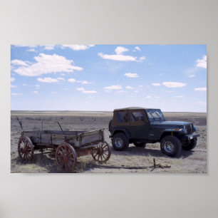 Poster Vieux et nouveau