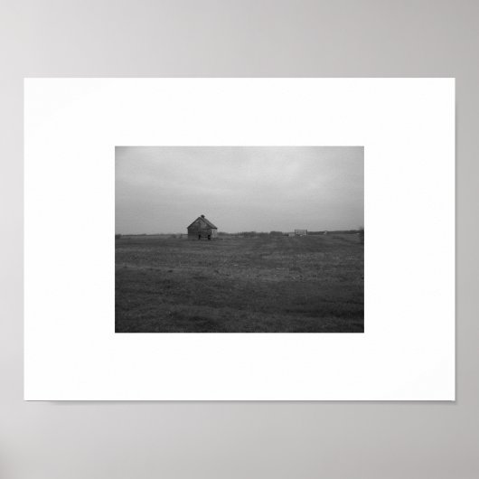 Poster Vieux Étoile Decrepit - Photographie Imprimer (Devant)