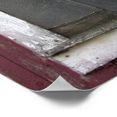 Poster Vieux fenêtre de grange (Coin)