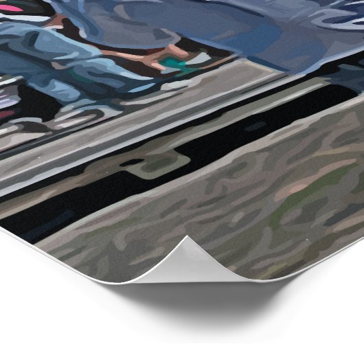 Poster Vieux fidèles (Coin)